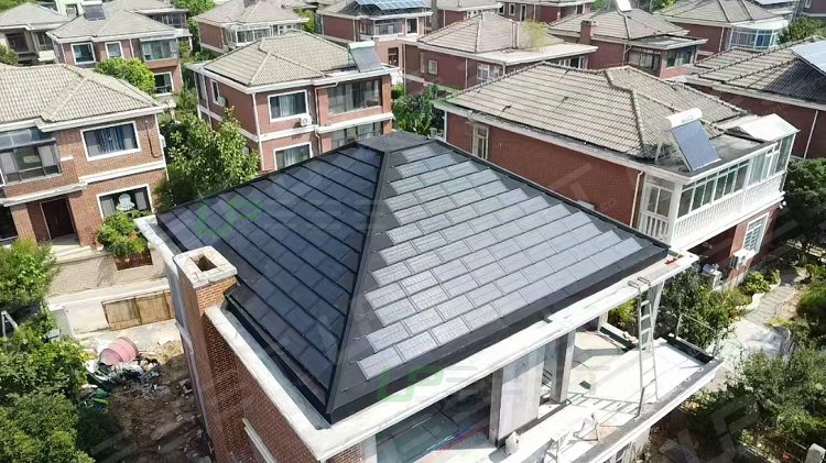 the integration of solar panels with traditional roofs 