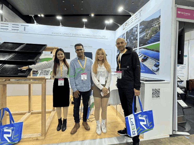 UPBEST presenta una innovadora solución solar BIPV en la exposición solar más grande de Australia